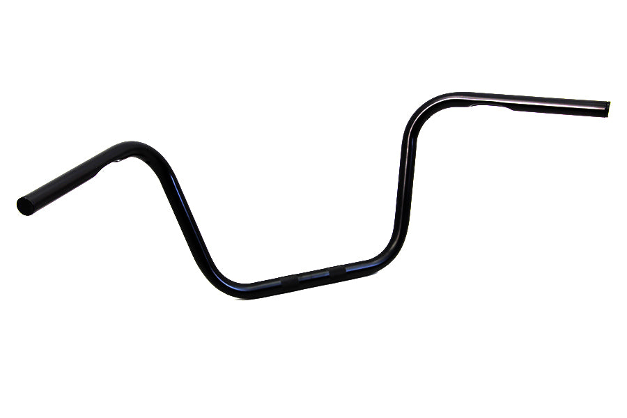 10 inch Black Ape Hanger Handlebar with Indents