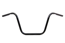 Load image into Gallery viewer, 12 inch Ape Hanger Handlebars with Indents Black