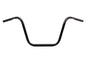 12 inch Ape Hanger Handlebars with Indents Black