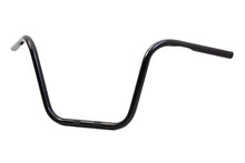 Load image into Gallery viewer, 12 inch Ape Hanger Handlebars with Indents Black