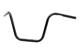 12 inch Ape Hanger Handlebars with Indents Black