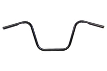 Load image into Gallery viewer, 12 inch Ape Hanger Handlebars with Indents Black