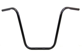 18 inch Ape Hanger Handlebar with Indents Black