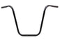 18 inch Ape Hanger Handlebar with Indents Black