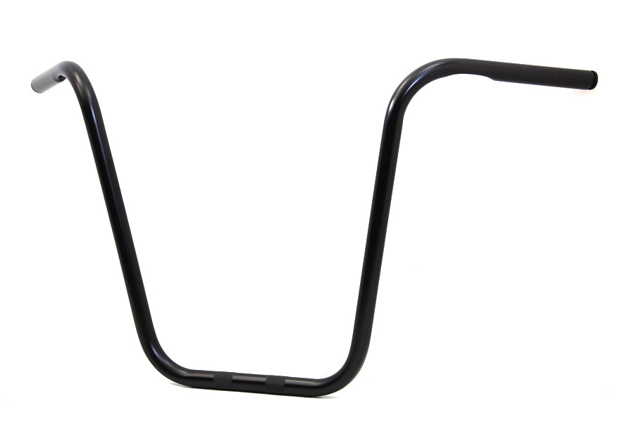 18 inch Ape Hanger Handlebar with Indents Black