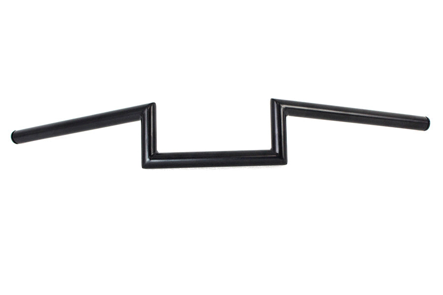 4 inch Z Handlebar without Indents Black