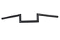 4 inch Z Handlebar without Indents Black