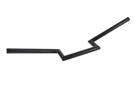 4 inch Z Handlebar without Indents Black
