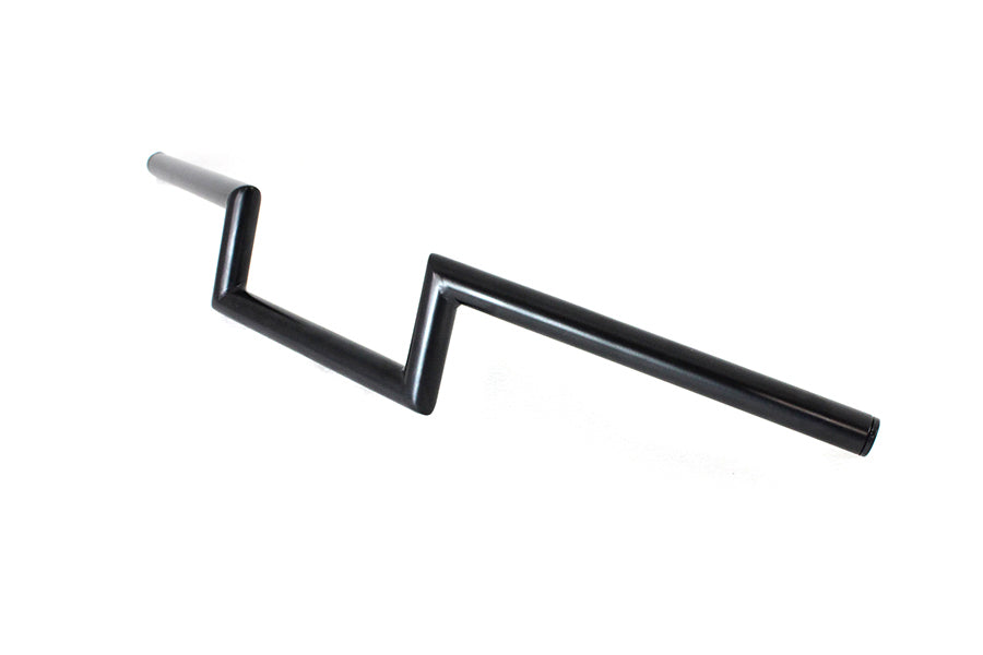 4 inch Z Handlebar without Indents Black