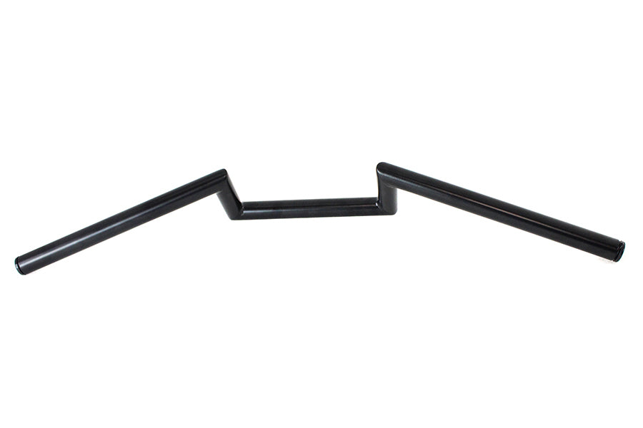 4 inch Z Handlebar without Indents Black