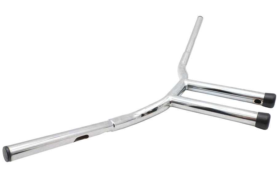 14 inch Combat Style Riser Handlebar Chrome