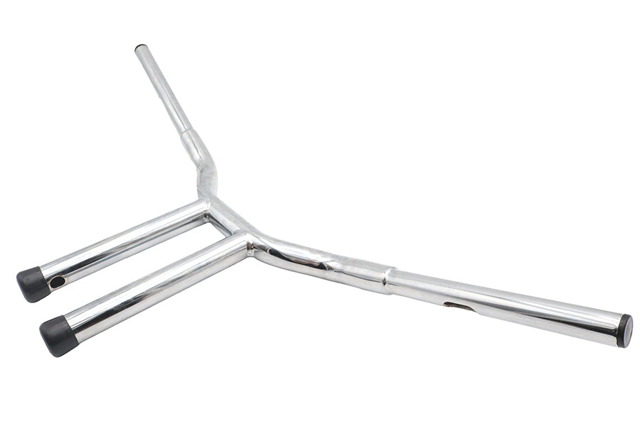 14 inch Combat Style Riser Handlebar Chrome