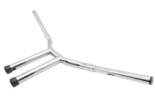 Load image into Gallery viewer, 14 inch Combat Style Riser Handlebar Chrome
