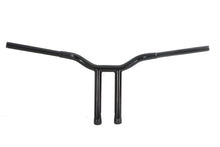 Load image into Gallery viewer, 14 inch Combat Style Riser Handlebar Black