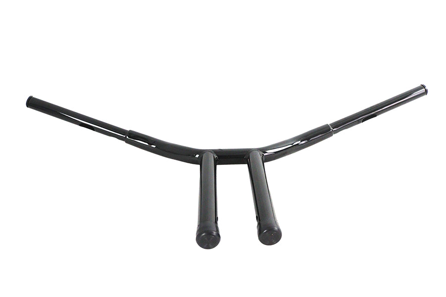 14 inch Combat Style Riser Handlebar Black