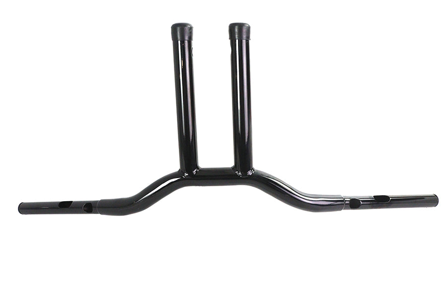 14 inch Combat Style Riser Handlebar Black