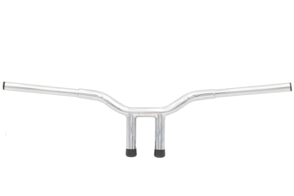 10 inch Combat Style Riser Handlebar Chrome