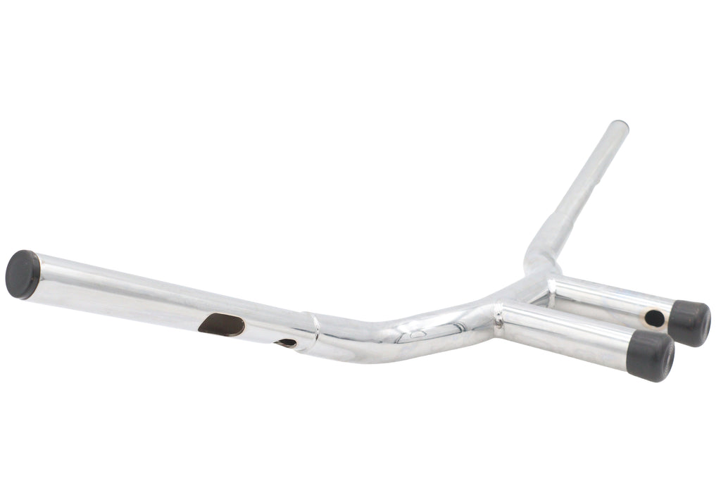 10 inch Combat Style Riser Handlebar Chrome