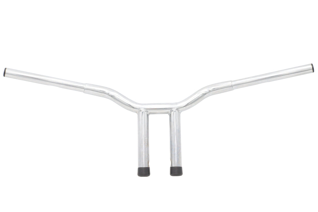 12 inch Combat Style Riser Handlebar Chrome