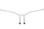 12 inch Combat Style Riser Handlebar Chrome