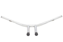 Load image into Gallery viewer, 12 inch Combat Style Riser Handlebar Chrome