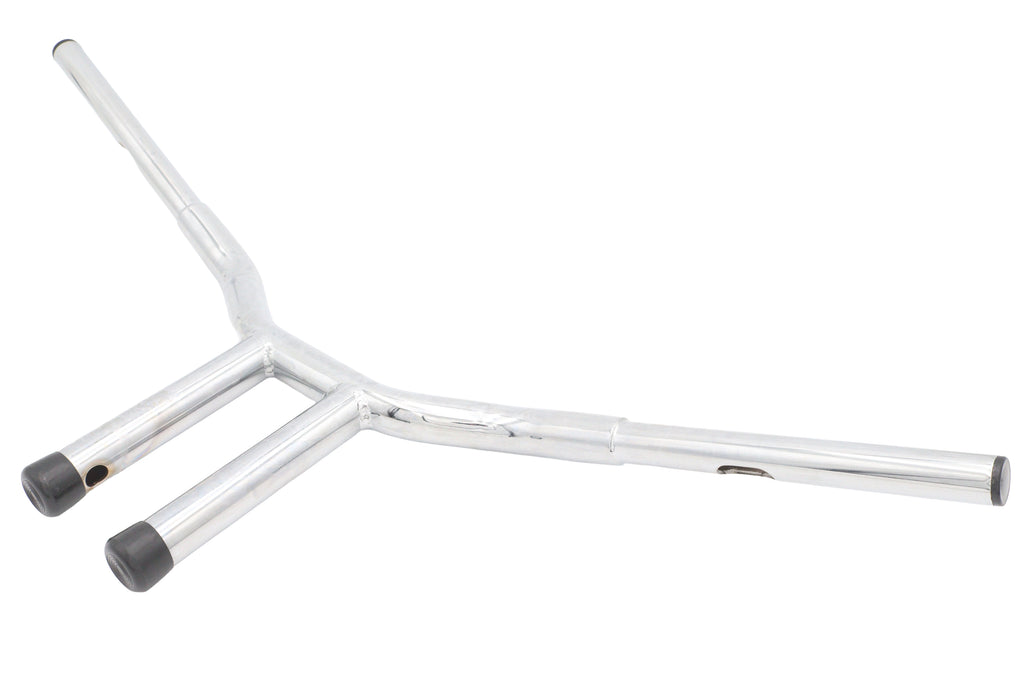12 inch Combat Style Riser Handlebar Chrome