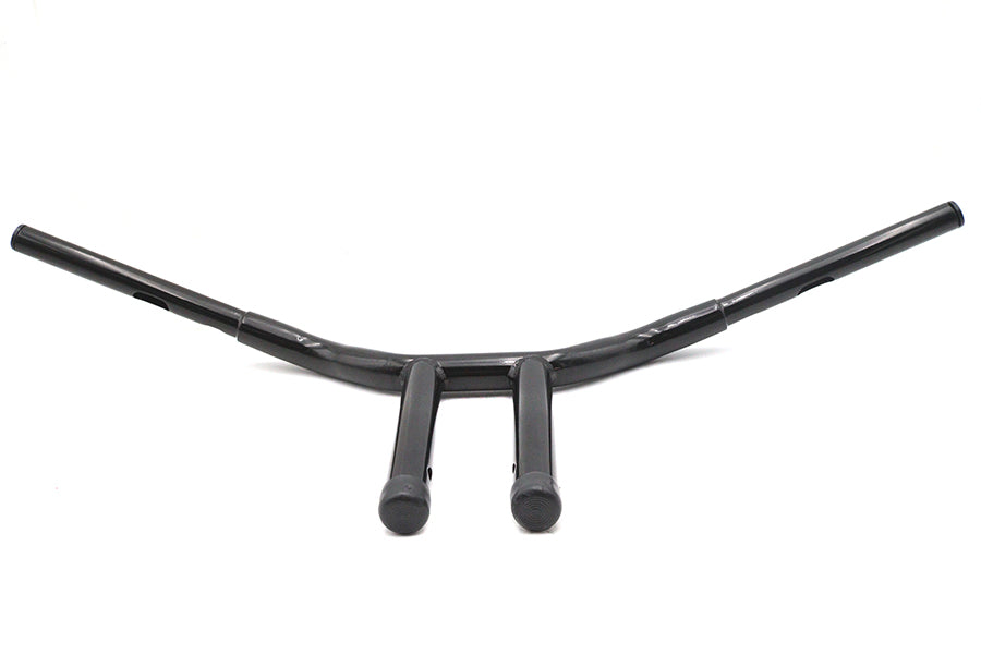 12 inch Combat Style Riser Handlebar Black