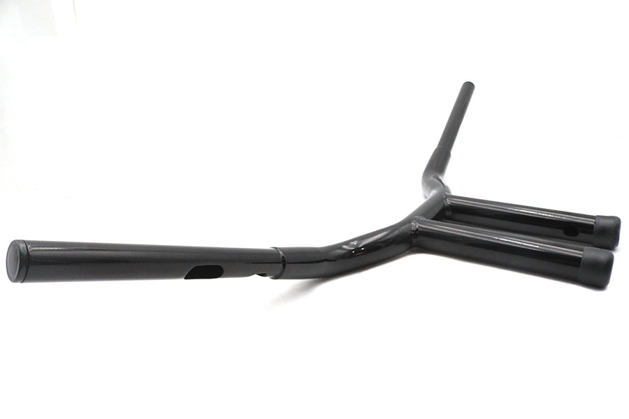 12 inch Combat Style Riser Handlebar Black