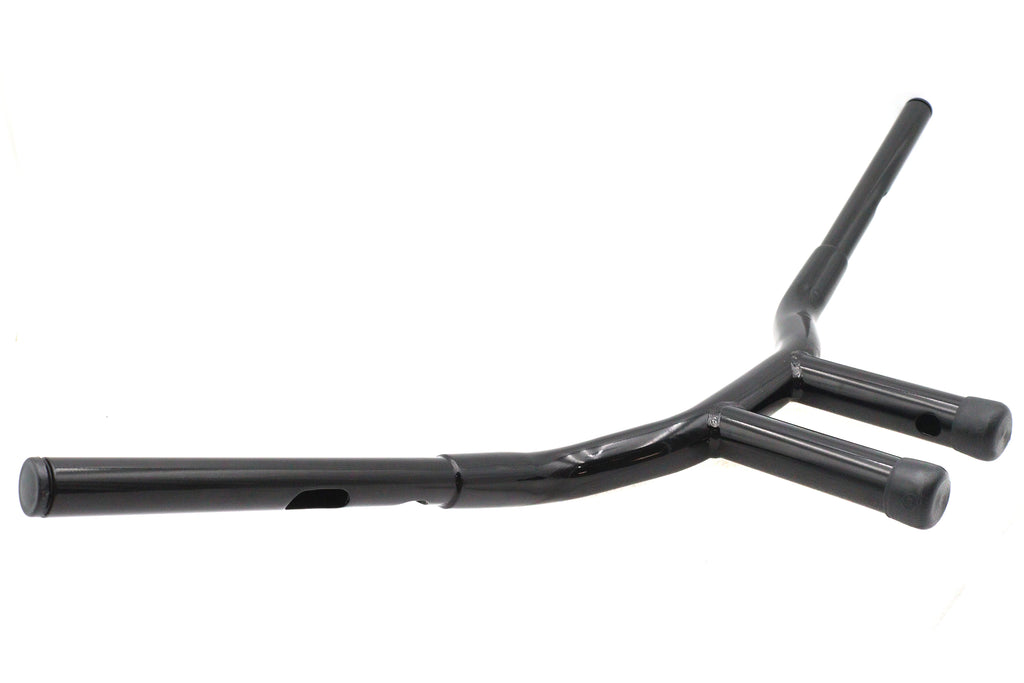 10 inch Combat Style Riser Handlebar Black