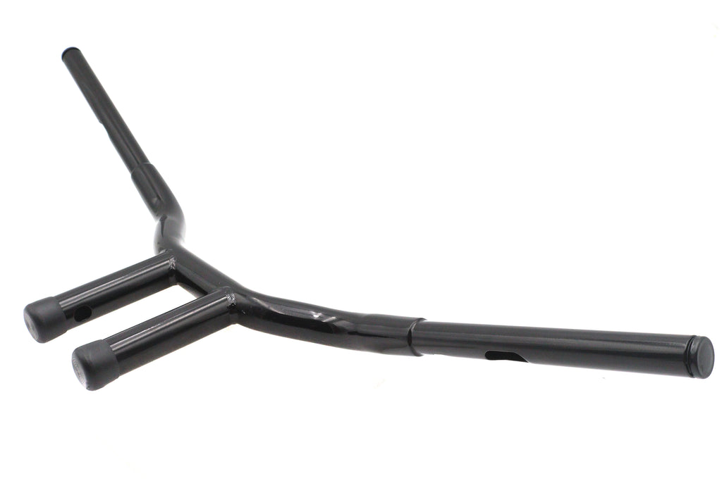 10 inch Combat Style Riser Handlebar Black