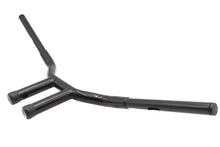 Load image into Gallery viewer, 10 inch Combat Style Riser Handlebar Black