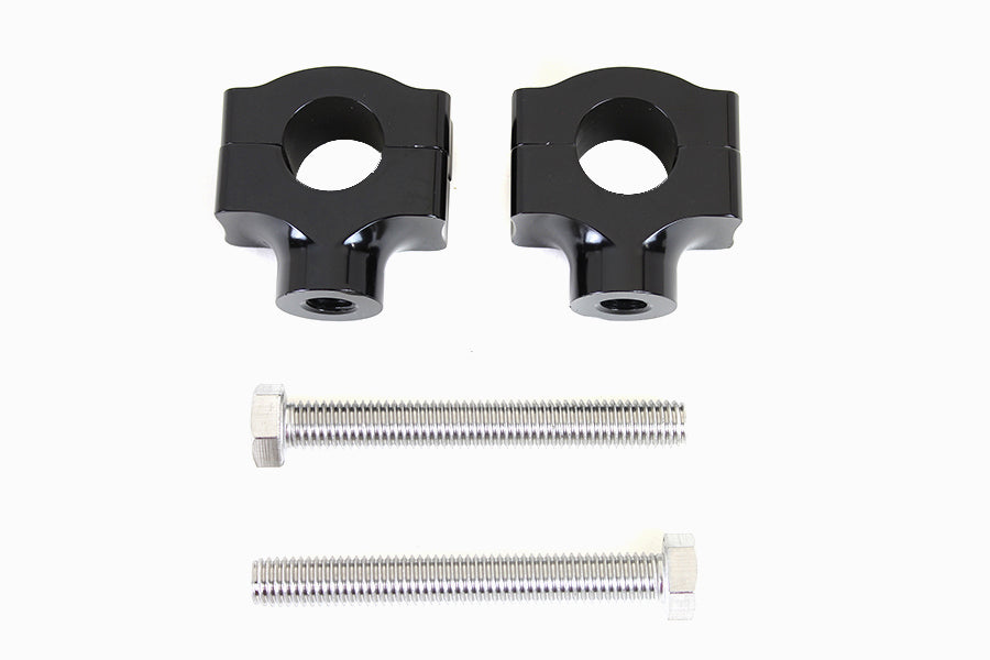 1 inch Handlebar Riser Set Black