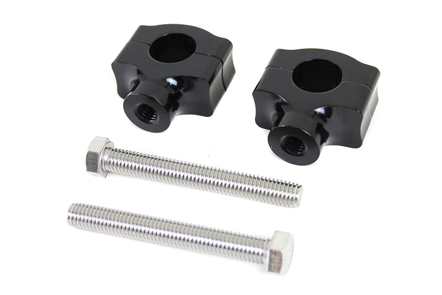 1 inch Handlebar Riser Set Black