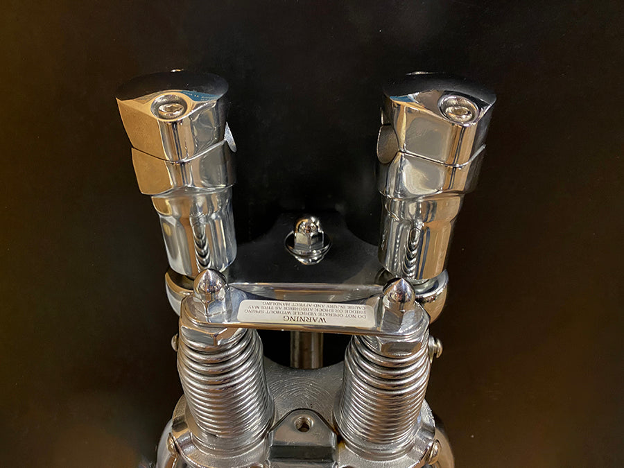 FXSTS Riser Kit Chrome