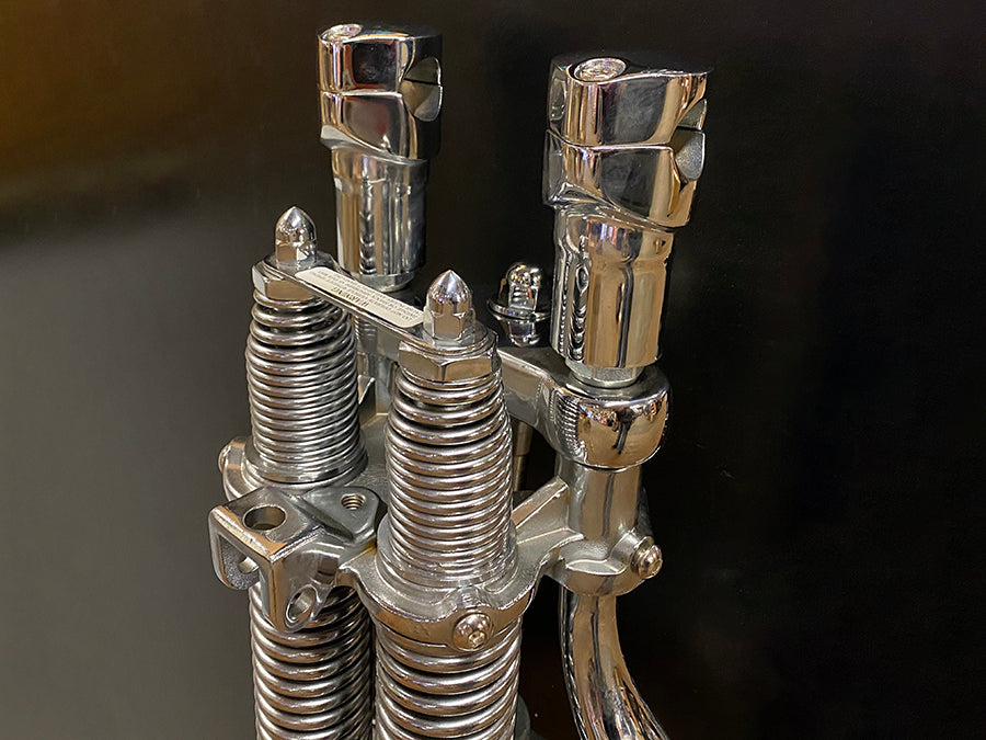 FXSTS Riser Kit Chrome