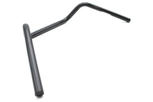 Load image into Gallery viewer, 6 inch Medium Buckhorn Handlebar with Indents Black