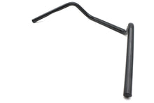 Load image into Gallery viewer, 6 inch Medium Buckhorn Handlebar with Indents Black