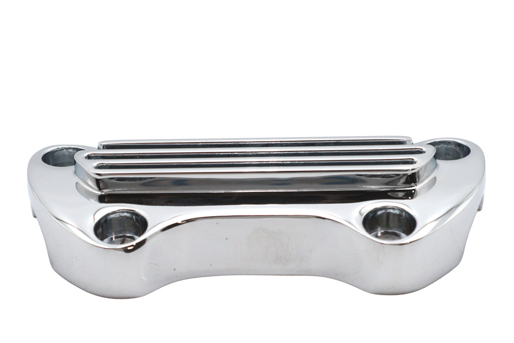 Finned Riser Top Clamp Chrome
