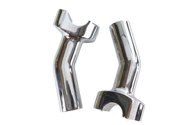 4-1/2 inch Pullback Riser Stem Chrome