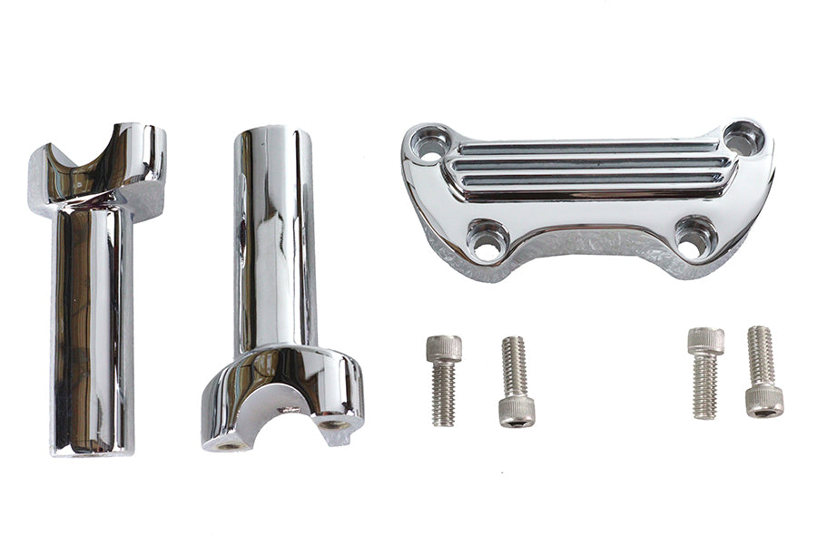 4-1/2 inch Post Riser Kit Chrome