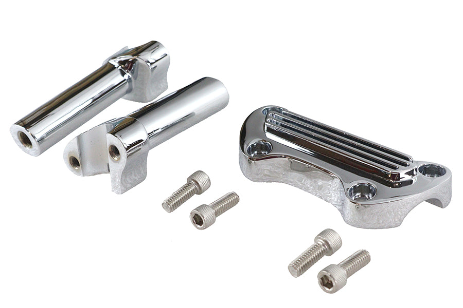 4-1/2 inch Post Riser Kit Chrome