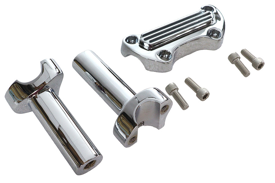 4-1/2 inch Post Riser Kit Chrome