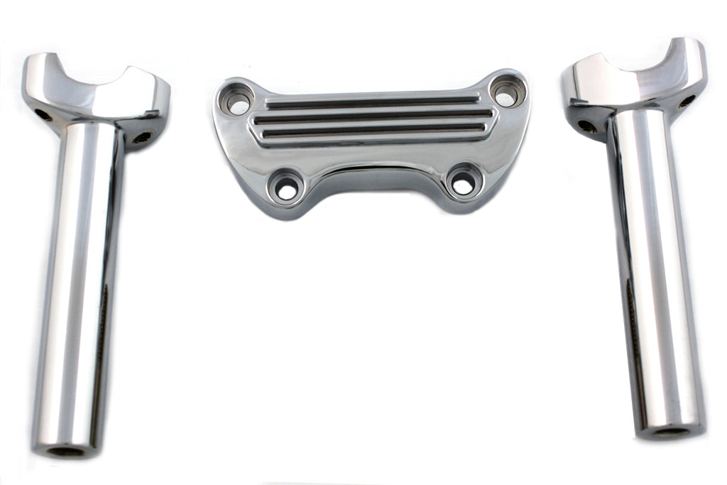 6 inch Post Riser Kit Chrome