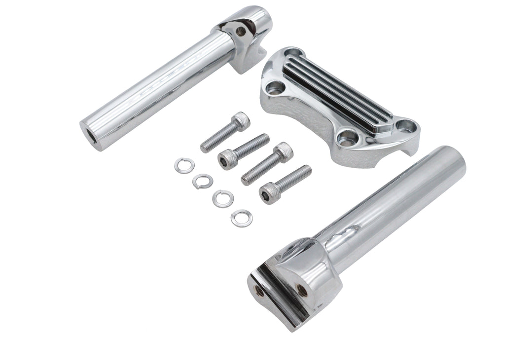6 inch Post Riser Kit Chrome