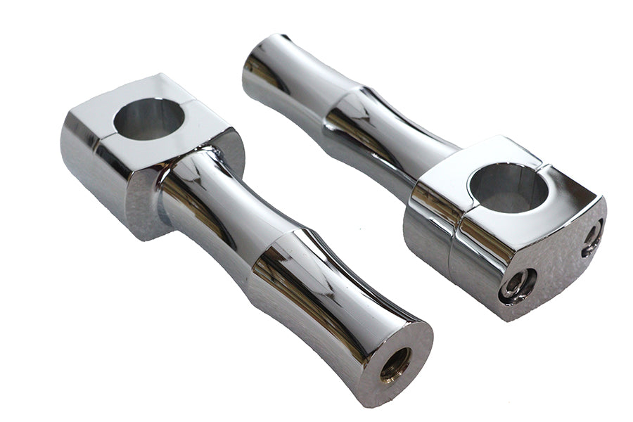 5 inch Post Riser Kit Chrome