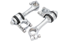 Load image into Gallery viewer, Replica 4-1/4 inch Flanders Chrome Riser Set
