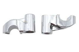 Offset Riser Stem Set Chrome
