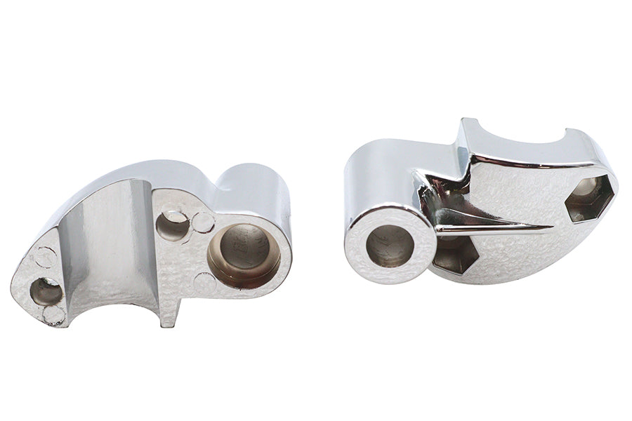 Offset Riser Stem Set Chrome