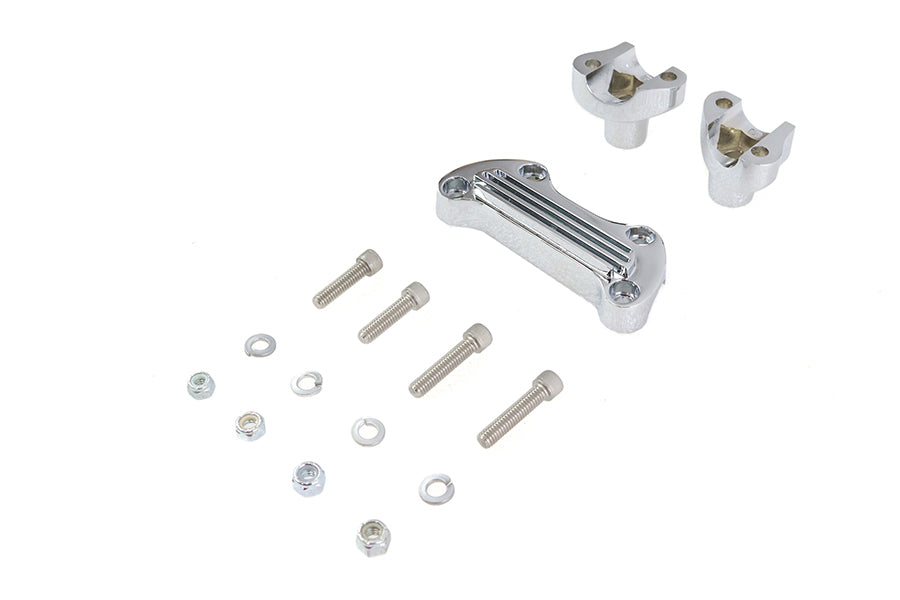 1-1/8 inch Post Riser Kit Chrome