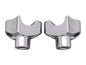 Chrome Riser Stem Set